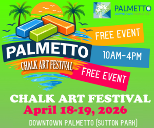 Palmetto Chalk Art Festival Mobile Banner Palmetto Chalk Art Festival