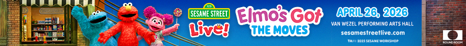 Sesame Street Live at the Van Wezel Elmo's Got the Moves at the Van Wezel